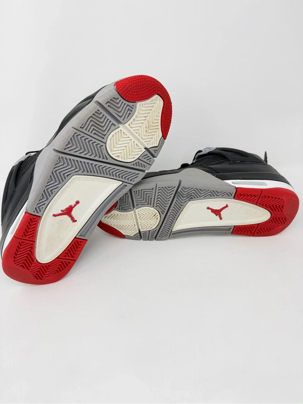Jordan Men's High-Top Sneakers in Black and Red
